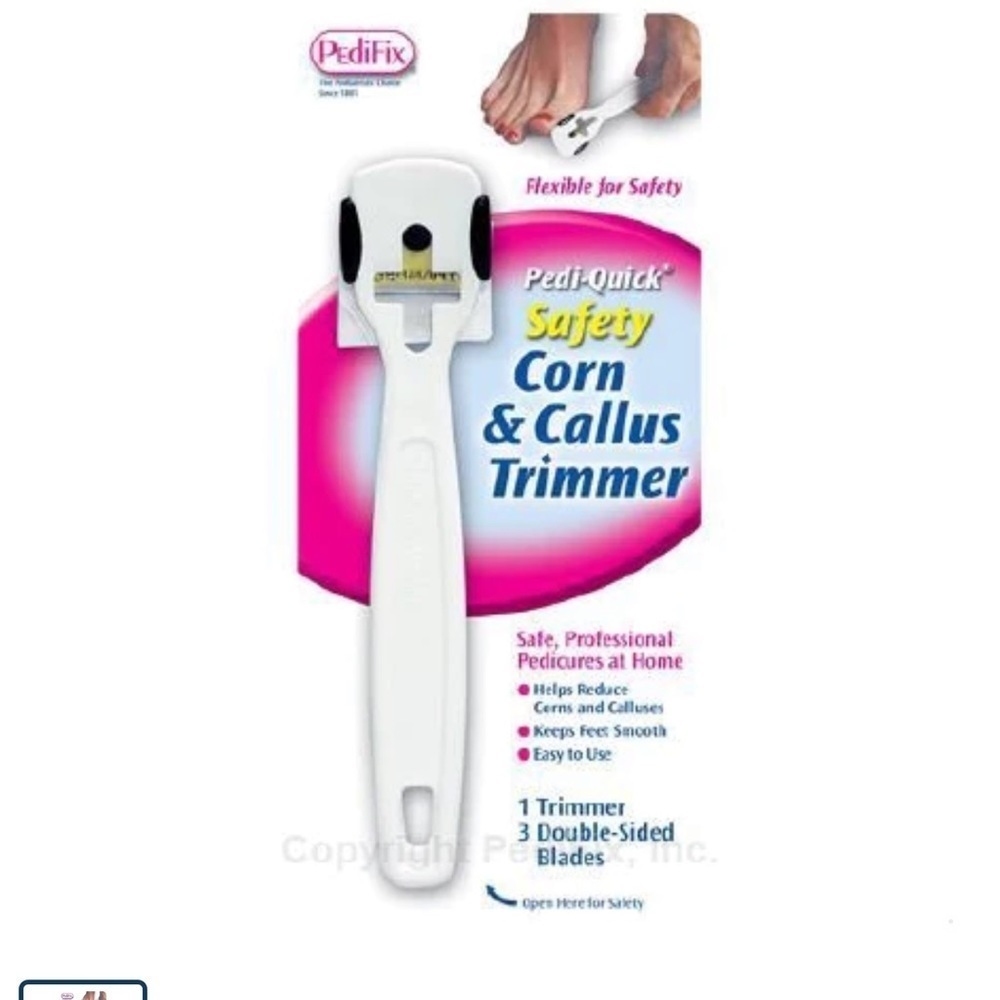 Safety corn and callus trimmer